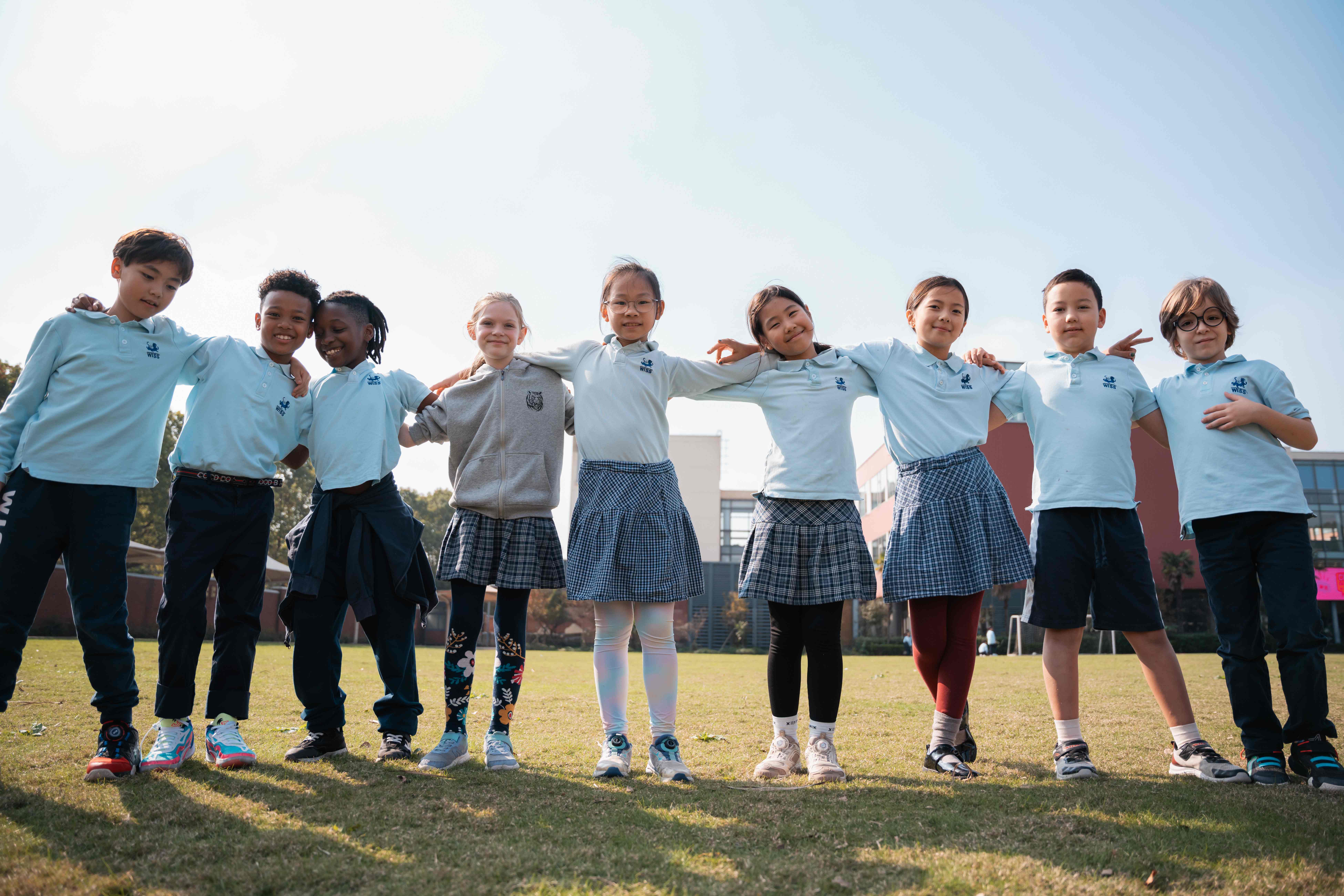 WISS students on campus